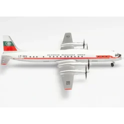 Airplane Model*Herpa HE571050 1:200 Balkan Bulgarian Airlines Ilyushin IL-18 - Miniature Marvels: Airplane Models & Painted Dice