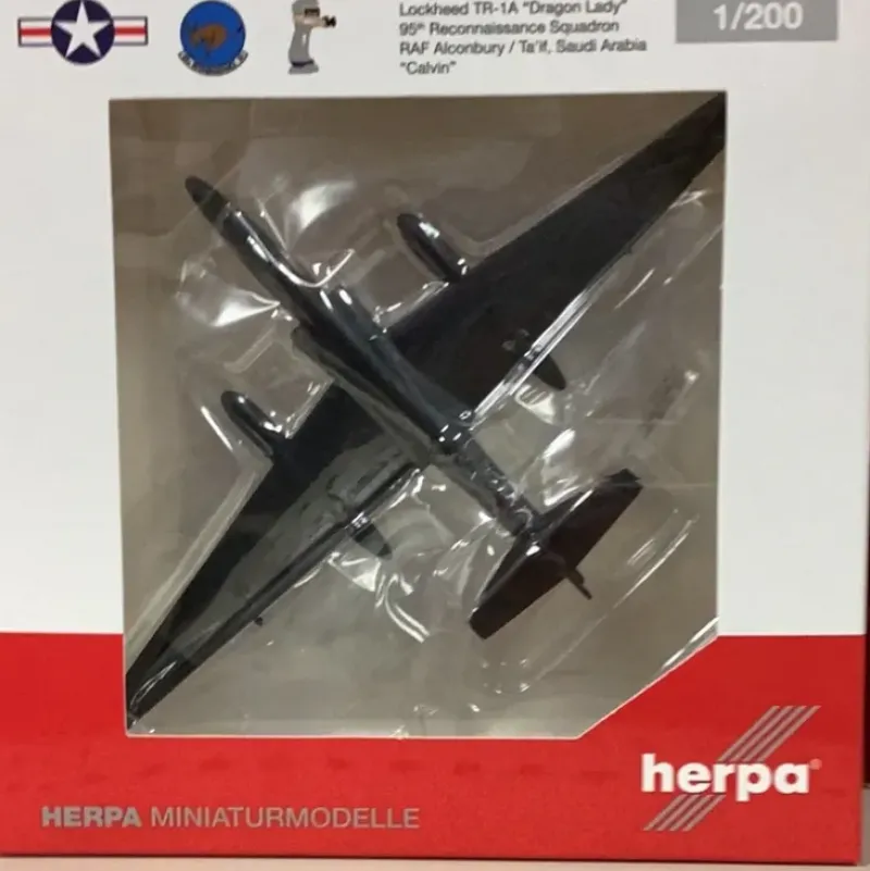 Airplane Model*Herpa200 TR-1A 571500 - Miniature Marvels: Airplane Models & Painted Dice