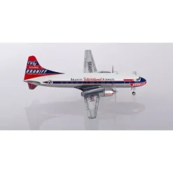 Airplane Model*Herpa Wings 559621 1:200 Braniff International Airways Conviar CV-340 N3406 - Miniature Marvels: Airplane Models & Painted Dice