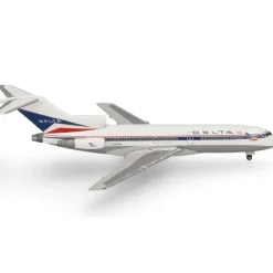 Airplane Model*Herpa Wings 537278 1:500 Delta Air Lines Boeing 727-100 N1635 - Miniature Marvels: Airplane Models & Painted Dice