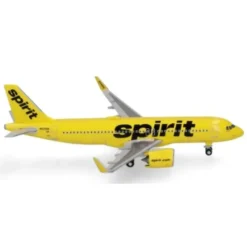 Airplane Model*Herpa Wings HE537421 1:500 Spirit Airbus A320neo N925NK - Miniature Marvels: Airplane Models & Painted Dice