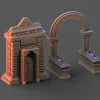 Shop All*Hindu Altar Gate - Miniature Marvels: Airplane Models & Painted Dice