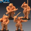 Miniature*Hippo Soldiers - Miniature Marvels: Airplane Models & Painted Dice