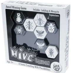 Board Game<Hive Carbon TCI 008 - Miniature Marvels: Airplane Models & Painted Dice
