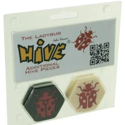 Board Game<Hive: Ladybug Expansion Set TCI 009 - Miniature Marvels: Airplane Models & Painted Dice