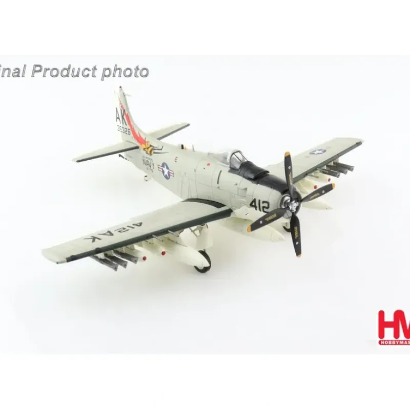 Airplane Model*Hobby Master HA2917 1:72 A-1H Skyraider - Miniature Marvels: Airplane Models & Painted Dice