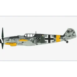 Airplane Model*Hobby Master HA8758 1:48 BF109G-6 "Gerhard Barkhorn" - Miniature Marvels: Airplane Models & Painted Dice