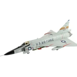 Airplane Model*Hobby Master HA3117 1:72 F-102A Delta Dagger 54-1373, 199th FIS, Hawaii ANG, 1960s (case X wing) - Miniature Marvels: Airplane Models & Painted Dice