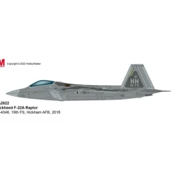 Airplane Model*Hobby Master HA2822 1:72 F-22A Raptor Hickam AFB - Miniature Marvels: Airplane Models & Painted Dice