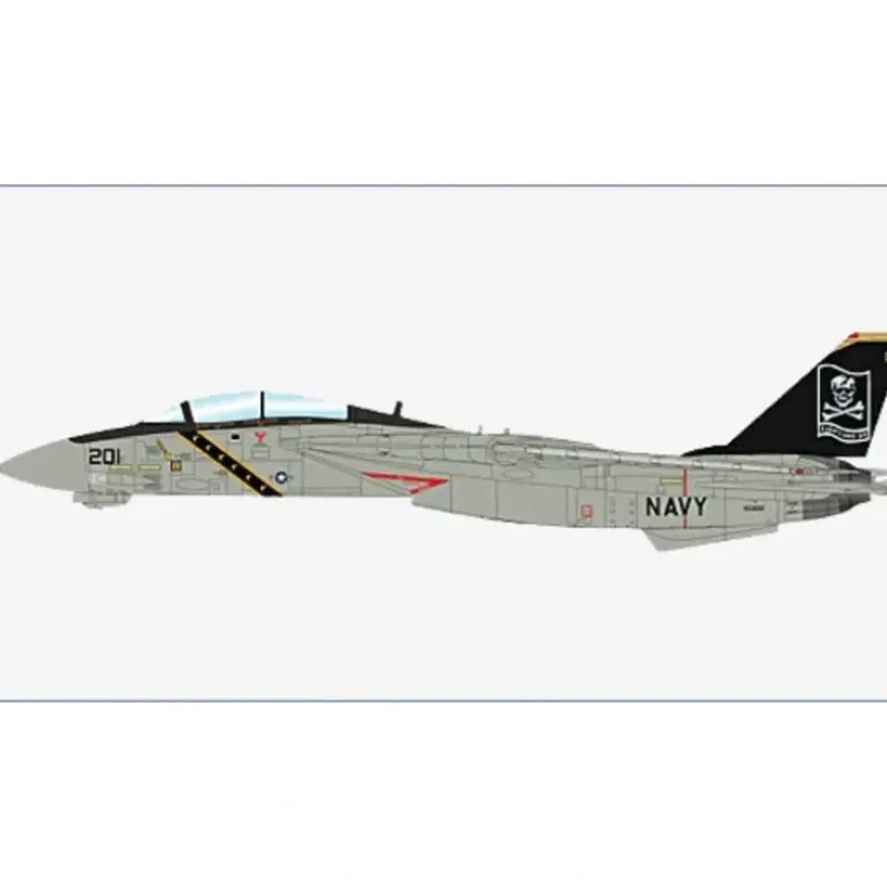 Airplane Model*Hobby Master HA5241 1:72 F-14A Tomcat "Jolly Rogers" Post Operation Desert Storm - Miniature Marvels: Airplane Models & Painted Dice