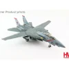 Airplane Model*Hobby Master HA5250 1:72 F-14B Tomcat Diamondbacks, 2002 OEF - Miniature Marvels: Airplane Models & Painted Dice