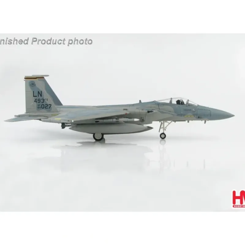 Airplane Model*Hobby Master HA4560 1:72 F-15C Eagle, 493rd FS, Lakenheath - Miniature Marvels: Airplane Models & Painted Dice