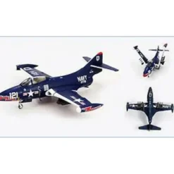 Airplane Model*Hobby Master HA7201 1:48 F9F-2 Panther Diecast Model USN VF-781, "Paper Doll" - Miniature Marvels: Airplane Models & Painted Dice