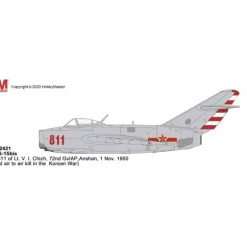 Airplane Model*Hobby Master HA2421 1:72 MIG-15bis Lt V I Chizh 72nd GVLAP Anshan 1950 - Miniature Marvels: Airplane Models & Painted Dice