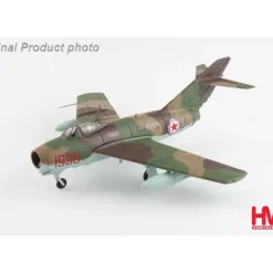 Airplane Model*Hobby Master HA2423 1:72 MIG-15bis Red 1998, Maj. Ivanovich Mikhin, 518th IAP, North Korea, May 1953 - Miniature Marvels: Airplane Models & Painted Dice