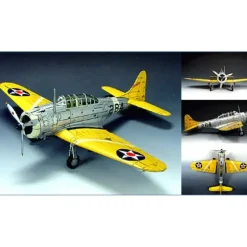 Airplane Model*Hobby Master HA0111 1:72 SBD-2 Dauntless USS Lexington VB-2 - Miniature Marvels: Airplane Models & Painted Dice