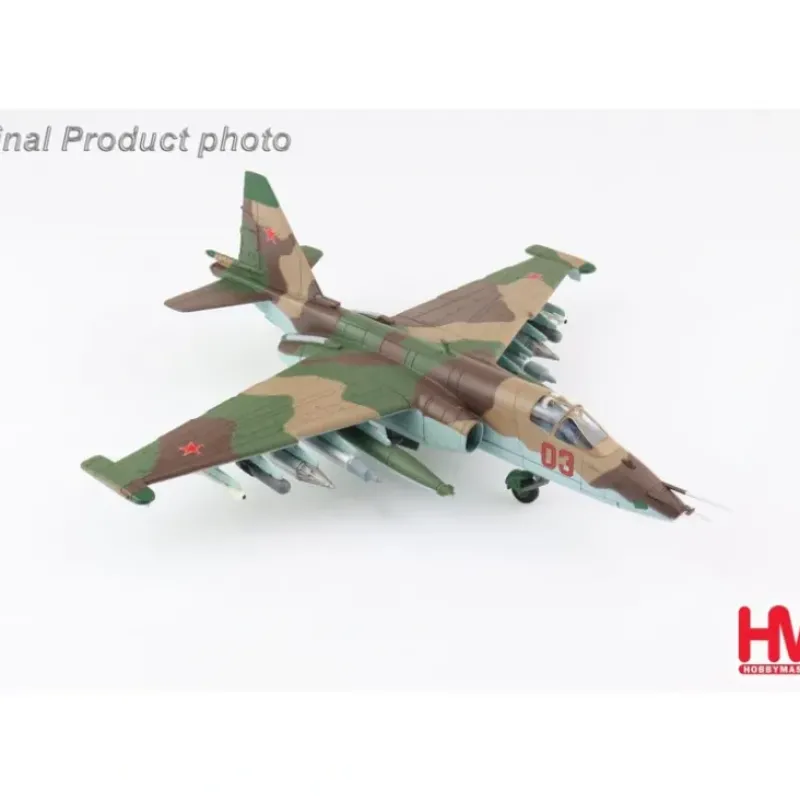 Airplane Model*Hobby Master HA6107 1:72 SU-25K Frogfoot Red 03, flown by Lt. Col. Alexander Rutskoy, - Miniature Marvels: Airplane Models & Painted Dice