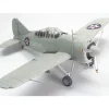 Airplane Model*Hobby Master HA7003 1:48 USN Brewster F2-A2 Buffalo VS-201 - Miniature Marvels: Airplane Models & Painted Dice