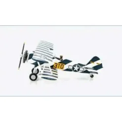 Airplane Model*Hobby Master HA8107 Boeing N2S Stearman Diecast Model USN, Recall Plane 310 - Miniature Marvels: Airplane Models & Painted Dice