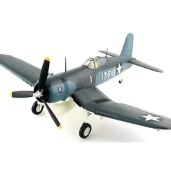 Airplane Model*Hobby Master HA82211:48 F4U Corsair USN VF-17 Jolly Rogers, White 17-F-13, USS Bunker Hill - Miniature Marvels: Airplane Models & Painted Dice