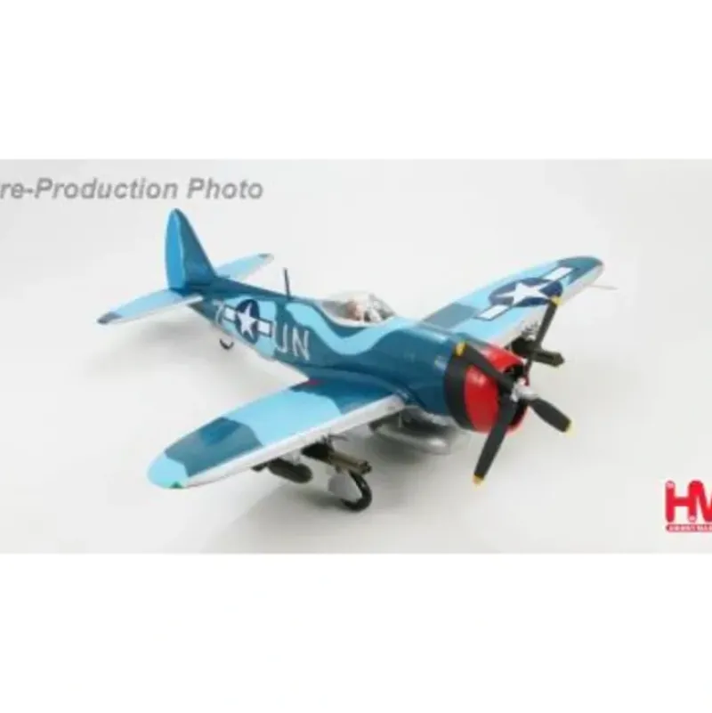 Airplane Model*Hobby Master HA8403 P-47M Thunderbolt Major George Bostwick, 61st FS, 56th FG, 8th AF, Boxted, United Kingdom 1945 - Miniature Marvels: Airplane Models & Painted Dice