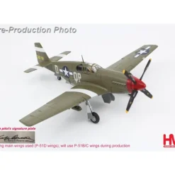 Airplane Model*Hobby Master HA8515B 1:48 P-51B "Steve Pisanos" Signature Edition - Miniature Marvels: Airplane Models & Painted Dice