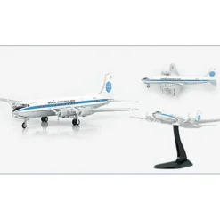 Airplane Model*Hobby Master HL5001 1:200 Douglas DC-6B Pan Am Airlines - Miniature Marvels: Airplane Models & Painted Dice