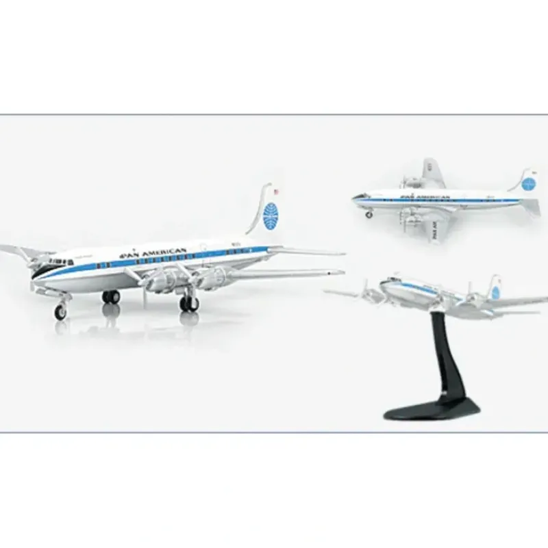 Airplane Model*Hobby Master HL5001 1:200 Douglas DC-6B Pan Am Airlines - Miniature Marvels: Airplane Models & Painted Dice