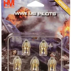 Airplane Model*Hobby Master HP0001 1:72 WWII Pilots - Miniature Marvels: Airplane Models & Painted Dice
