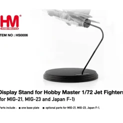 Airplane Model*Hobby Master Stand HS0006 1:72 Jet Fighters - Miniature Marvels: Airplane Models & Painted Dice