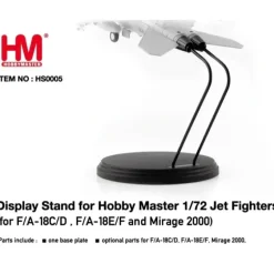 Airplane Model*Hobby Master Stand HS0005 1:72 Jet Fighters - Miniature Marvels: Airplane Models & Painted Dice