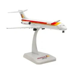 Airplane Model*Hogan Wings 5682 1:200 Iberia Douglas MD-87 EC-EXM - Miniature Marvels: Airplane Models & Painted Dice