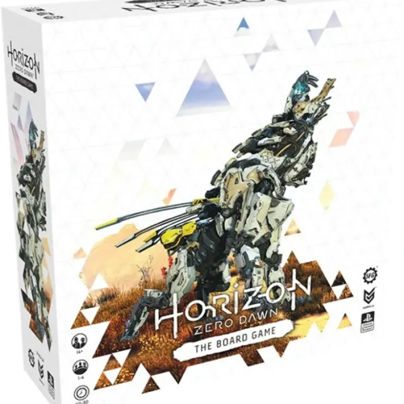 Board Game<Horizon Zero Dawn: The Board Game SFL HZD-001 - Miniature Marvels: Airplane Models & Painted Dice