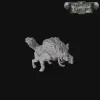 Miniature<Horned Wolf Bundle - Miniature Marvels: Airplane Models & Painted Dice
