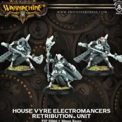Miniature*House Vyre Electromancers: Retribution - Unit PIP 35066 - Miniature Marvels: Airplane Models & Painted Dice