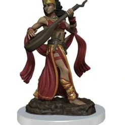 Miniature<Human Bard Female: Pathfinder Battles WZK 77518 - Miniature Marvels: Airplane Models & Painted Dice