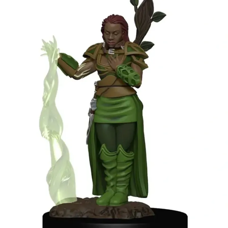 Miniature<Human Female Druid: Premium Figures - D&D Icons of the Realms WZK 93009 - Miniature Marvels: Airplane Models & Painted Dice