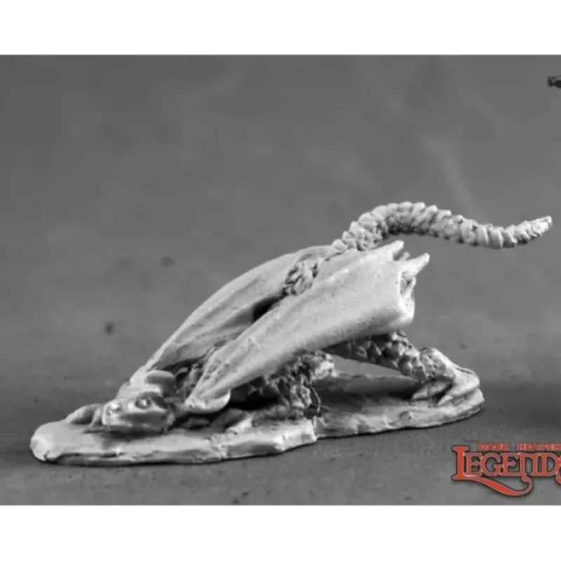 Miniature<Ice Dragon Hatchling: Dark Heaven Legends RPR 03691 - Miniature Marvels: Airplane Models & Painted Dice