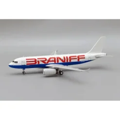 Airplane Model*IF320BN0724B 1:200 Braniff International Airways Airbus A320-231 N905BN - Miniature Marvels: Airplane Models & Painted Dice