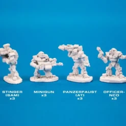 Miniature*Infantry, PA (Panzerfaust) - CAV: Strike Operations RPR 72249 - Miniature Marvels: Airplane Models & Painted Dice