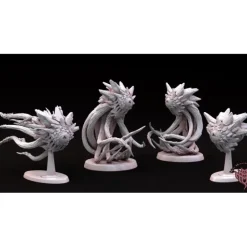Miniature<Infernal Lingering Horror - Miniature Marvels: Airplane Models & Painted Dice