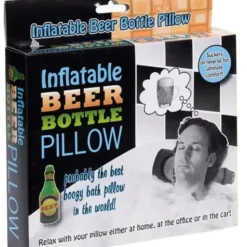 Egpull<Inflatable Beer Bottle Bath Hot Tub Pillow - Funny Gag Joke Bar Drinking Gift - Miniature Marvels: Airplane Models & Painted Dice