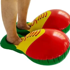Egpull<INFLATABLE CLOWN SHOES - Pefect for clowing around in! Circus Costume Prop Gag - Miniature Marvels: Airplane Models & Painted Dice