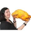 Egpull<INFLATABLE TURKEY - Thanksgiving Blow Up Decoration Gag Joke Gift- Archie McPhee - Miniature Marvels: Airplane Models & Painted Dice