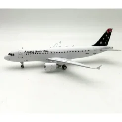 Airplane Model*Inflight IF3200218 1:200 Ansett Australia Airbus A320-211 - Miniature Marvels: Airplane Models & Painted Dice