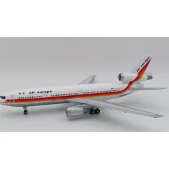 Airplane Model*Inflight IF103AE0923P 1:200 Air Europe DC-10-30 OO-JOT - Miniature Marvels: Airplane Models & Painted Dice