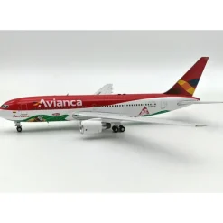 Airplane Model*Inflight IF762AV1123SP 1:200 Avianca Boeing 767-200 N988AN - Miniature Marvels: Airplane Models & Painted Dice