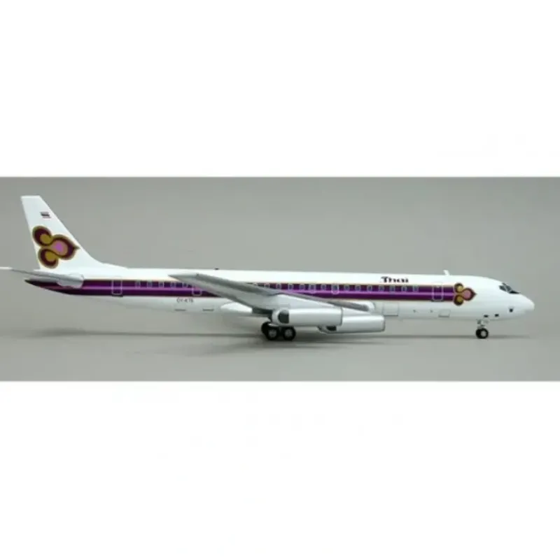 Airplane Model*InFlight IFDC8621211A 1:200 Thai Airways DC-8-62 OY-KTE - Miniature Marvels: Airplane Models & Painted Dice