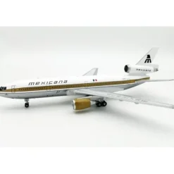 Airplane Model*Inflight IFDC10MX0821P 1:200 Mexicana Douglas DC-10-15 N1003L - Miniature Marvels: Airplane Models & Painted Dice