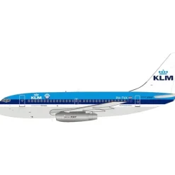 Airplane Model*InFlight IF732KL0719 1:200 KLM Boeing 737-200 PH-TVX - Miniature Marvels: Airplane Models & Painted Dice